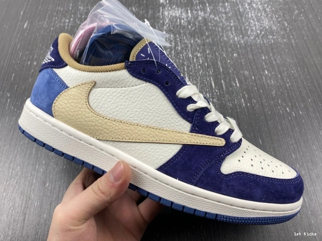 1st Kicks Shoes JORDAN X TRAVIS Comfortable SCOTT AIR CUSTOM 742 1 DM7866- 1108